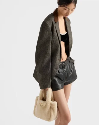 Shearling Mini Handbag