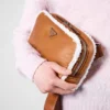 Shearling Shoulder Bag