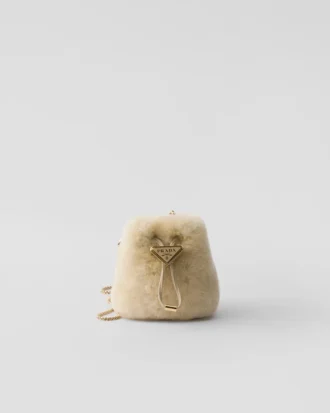 Sheepskin Mini Pouch