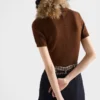 Short-Sleeved Cashmere Sweater