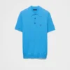 Short-Sleeved Cotton Polo Shirt