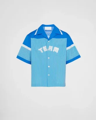 Short-Sleeved Cotton Shirt