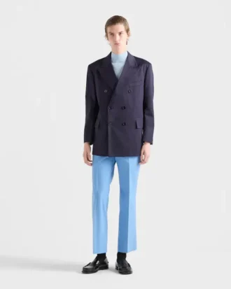 Short-Sleeved Cotton Sweater