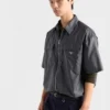 Short-Sleeved Light Re-Nylon Shirt