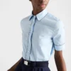Short-Sleeved Poplin Shirt