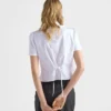 Short-Sleeved Poplin Shirt