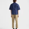 Short-Sleeved Technical Cotton Shirt