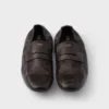 Shuffle Antiqued Leather Loafers
