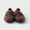 Shuffle Antiqued Leather Loafers