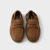 Shuffle Nubuck Leather Loafers