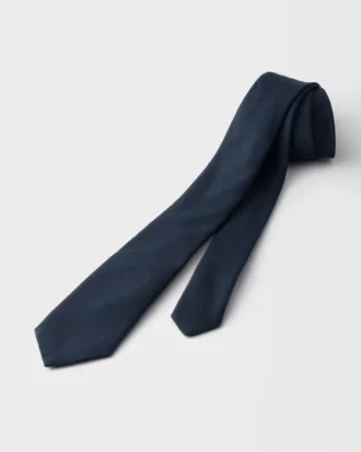 Silk and Linen Tie