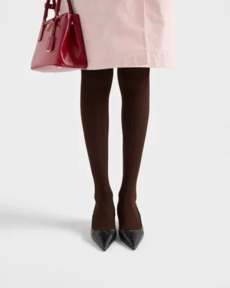 Silk Thigh-High Stockings