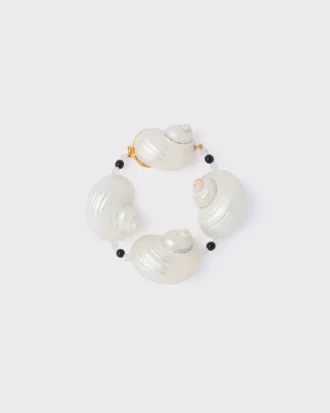 Silver Bracelet with Shells