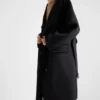 Single-Breasted Cashgora Coat
