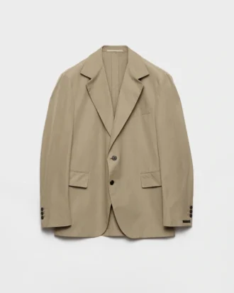Single-Breasted Cotton Jacket