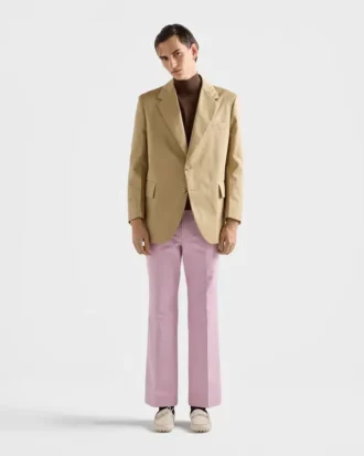 Single-Breasted Cotton Jacket