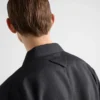 Single-Breasted Wool and Silk Jacket