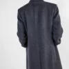 Single-Breasted Wool Coat