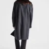 Single-Breasted Wool Coat