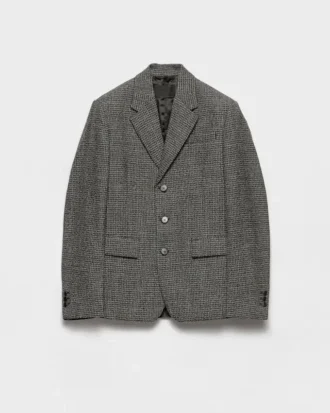 Single-Breasted Wool Jacket