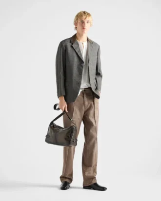 Single-Breasted Wool Jacket