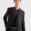 Single-Breasted Wool Jacket
