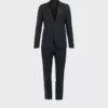 Singled-Breasted Two-Button Wool Mohair Tuxedo