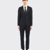 Singled-Breasted Two-Button Wool Mohair Tuxedo