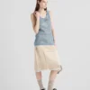 Sleeveless Cotton Mesh Top
