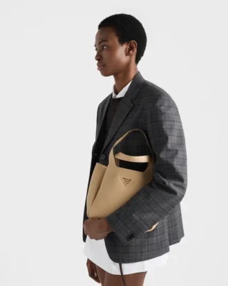 Small Leather Tote Bag