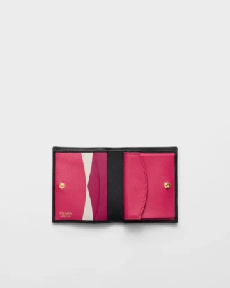 Small Saffiano Leather Wallet