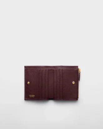 Small Saffiano Leather Wallet