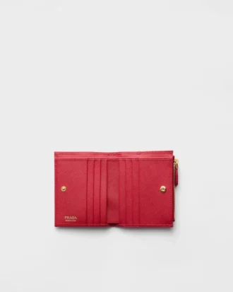 Small Saffiano Leather Wallet