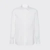 Stretch Poplin Tuxedo Shirt