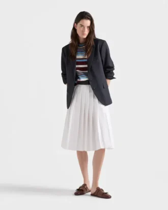 Striped Cotton Crew-Neck Sweater