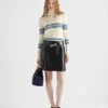 Striped Wool Turtleneck Sweater