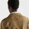 Suede Blouson Jacket