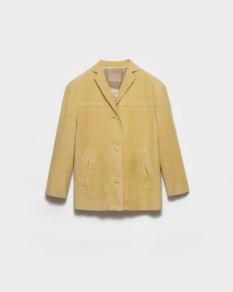 Suede Caban Jacket
