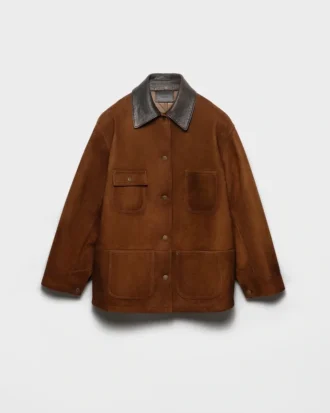 Suede Caban Jacket