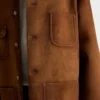Suede Caban Jacket