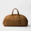 Suede Duffle Bag