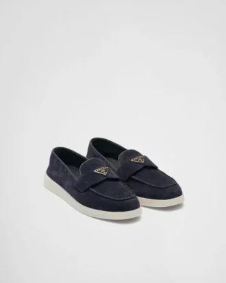 Suede Leather Loafers