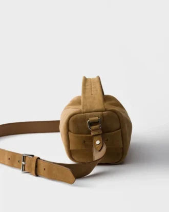 Suede Leather Shoulder Bag