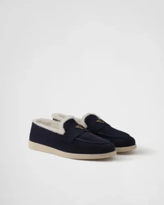Suede Loafers