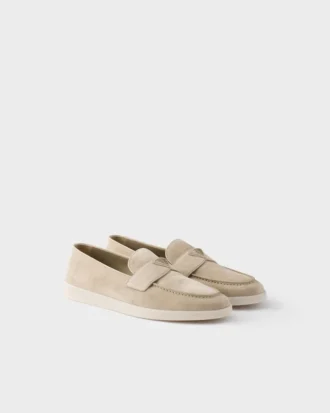 Suede Loafers