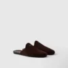 Suede Mules
