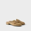 Suede Mules