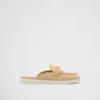 Suede Mules