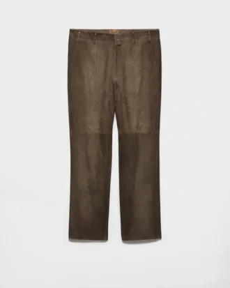 Suede Pants