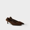 Suede Pumps